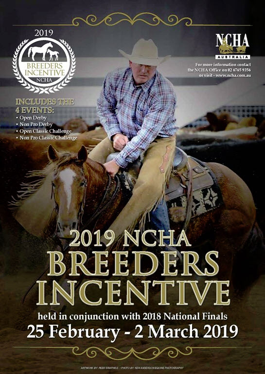 2019 Breeders Incentive poster